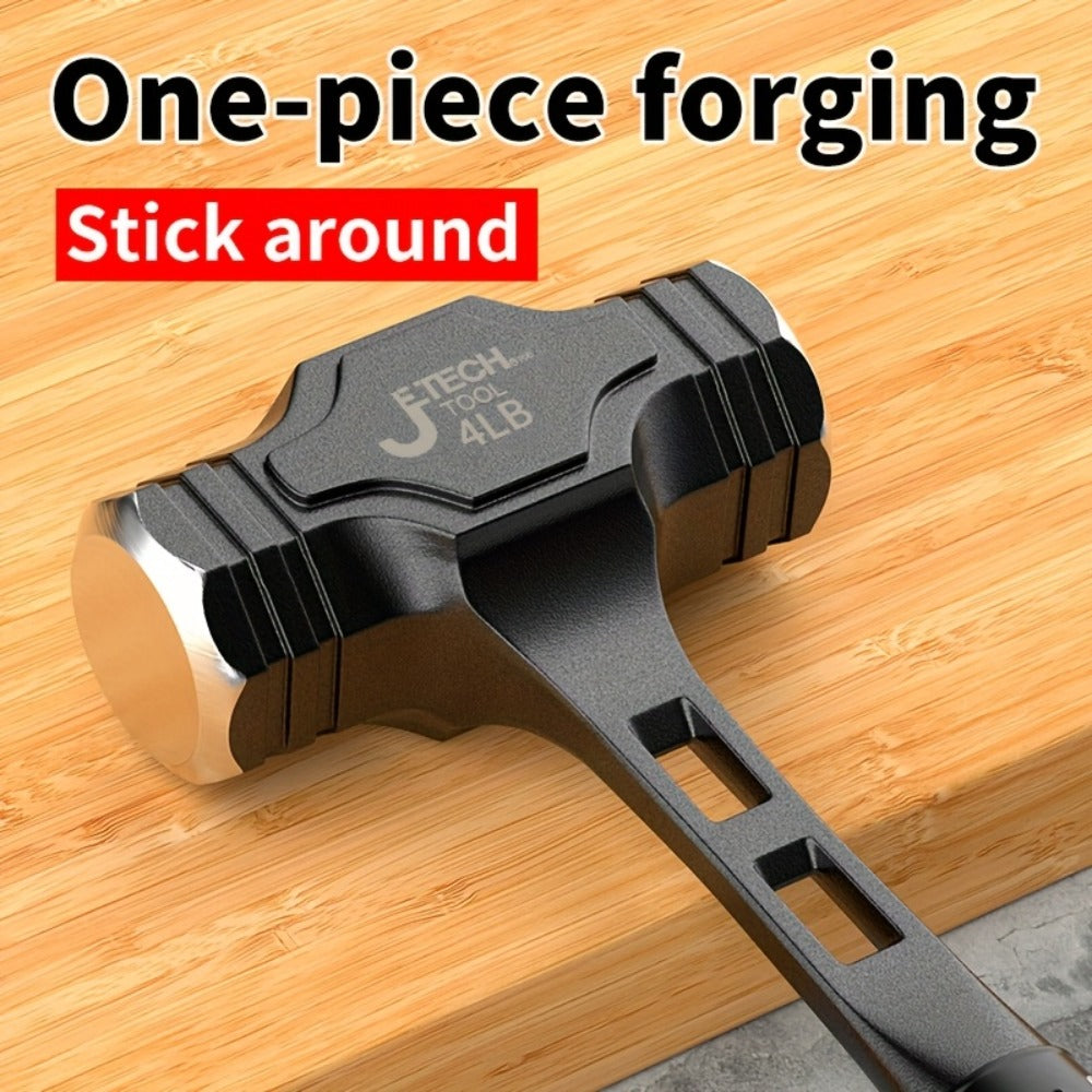 Octagonal Hammer High Carbon Steel Sledge Hammer with Grip Handle for Entryways, Bedrooms and Living Spaces