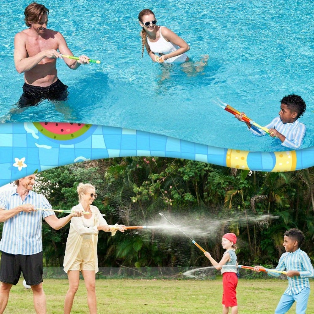 Water Guns 18 Pack Bulk Set for Kids, 16.5" Squirt Gun Blasters with 35-Foot Range for Parties, Celebrations and Guest Favors