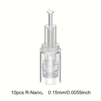 Microneedling Cartridges 10pcs Replacement Needle Tips for Derma Pen, 12 Pin 36 Pin R-Nano 0.25mm Screw-Lock