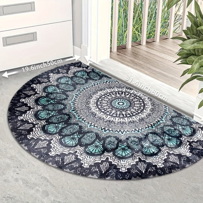 Outdoor Door Mat Welcome Mat for Front Door Entrance Patio Porch, Durable Low-Profile Rug, Multiple Colors & Sizes