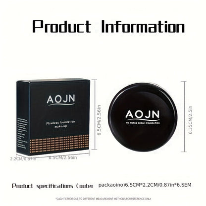 24H Oil Control Foundation Powder 3 Shades, Full Coverage Waterproof Matte Pressed Powder, for Makeup, Travel and Everyday Vanity Use