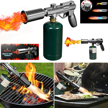Blow Torch 700, 000 BTU Propane Kitchen Cooking Torch with Safety Lock, Culinary Food Torch for Steak