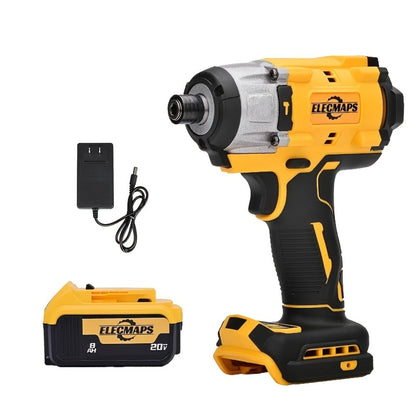 Cordless Power Tool Combo Kit for Dewalt 20V Battery - Impact Wrench 1500Nm, Brushless Drill & Screwdriver Set for Home & Construction