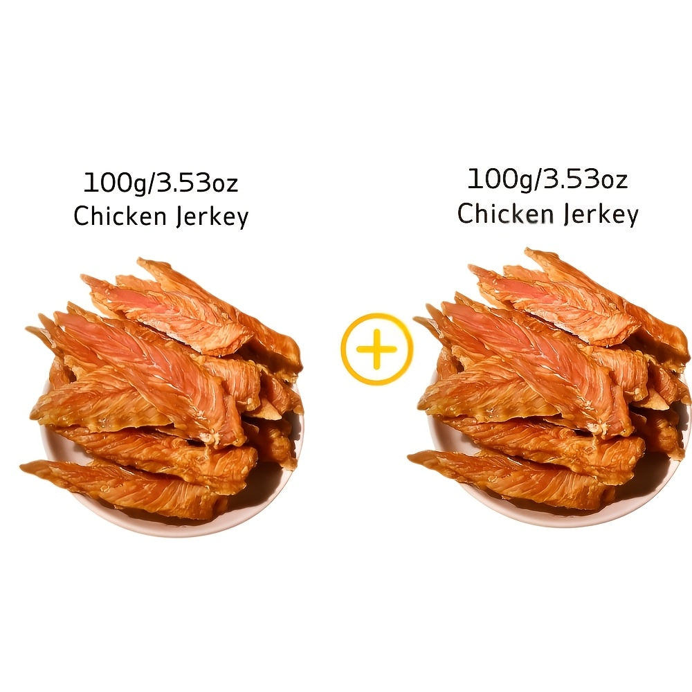 Dog Treats BLACK DUCK Chicken Jerky in 100g, 200g and 500g Package Options for Reward-Time Portioning
