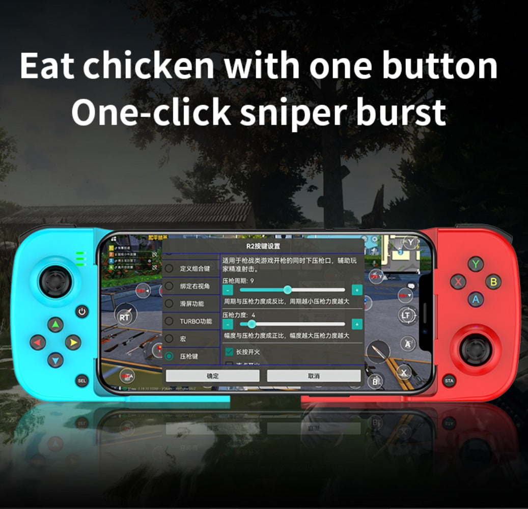 Expandable Mobile Game Controller D3 Joystick with M2 Aim-Assist, Plug & Play for Android iOS HarmonyOS