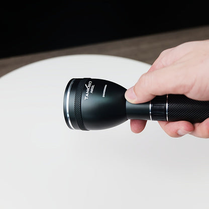 Rechargeable Flashlight 4000mAh Long Battery Life, High- Built-In Battery Outdoor Torch for Entryways, Bedrooms and Living Spaces
