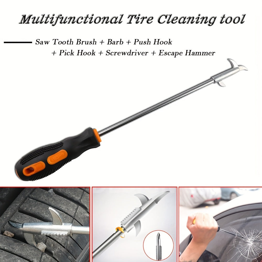 Car Lockout Kit Emergency Door Opener Tool Set with Carrying Bag – Portable Vehicle Unlock Kit for Locked Car Doors