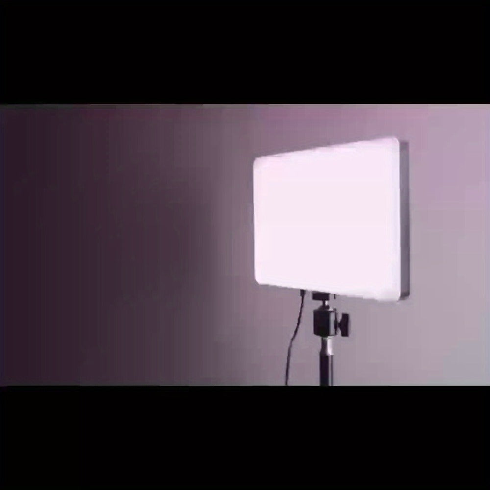 ZOMEI 10in LED Square Light Kit with 43.3in Tripod Stand & Phone Holder - Dimmable 3000K-6000K for an Everyday Personal Care Routine