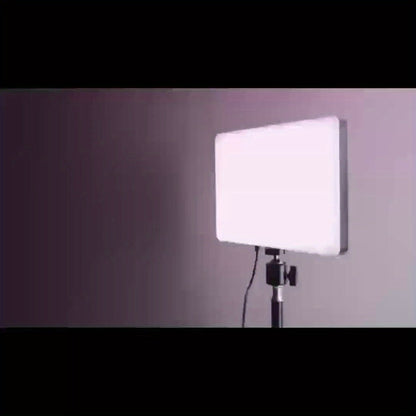 ZOMEI 10in LED Square Light Kit with 43.3in Tripod Stand & Phone Holder - Dimmable 3000K-6000K for an Everyday Personal Care Routine