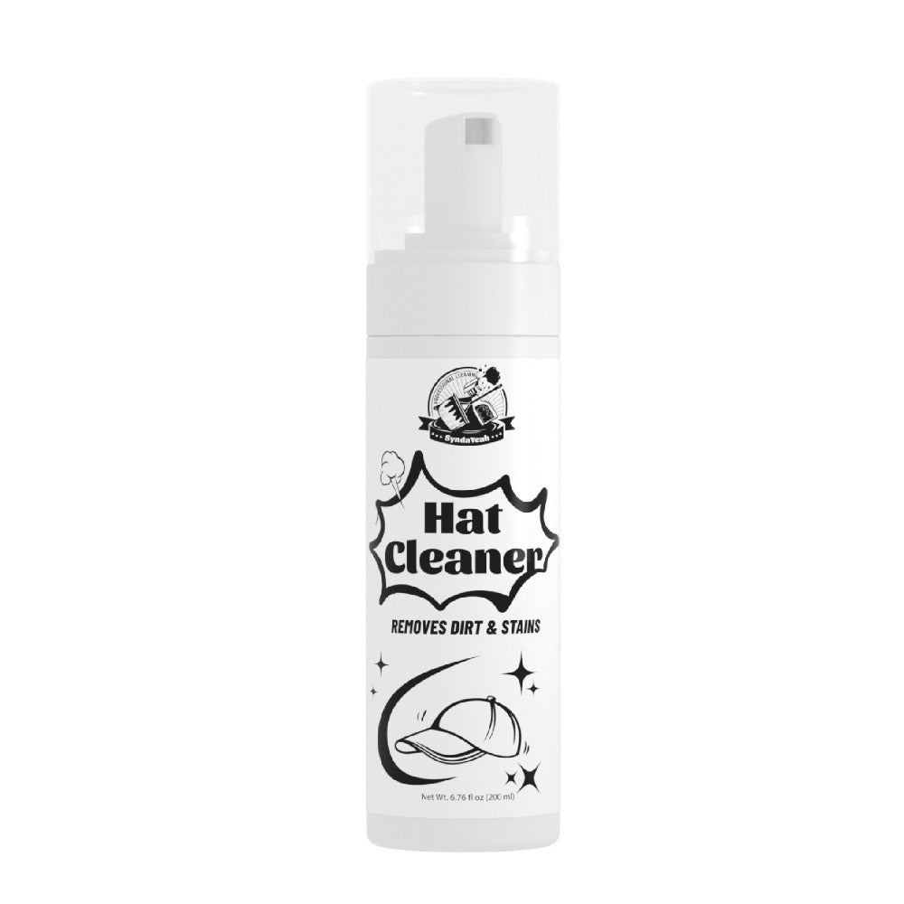 Hat Cleaner Foam Spray – Professional Stain Remover for Wool, Felt & Fur Hats, Removes Dirt, Sweat & Fingerprints, 6.76 Fl Oz (200ml)