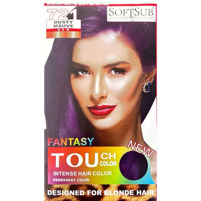 Permanent Hair Dye 20 Vivid Colors Bright Color for Home Use, Easy Application Full Coverage