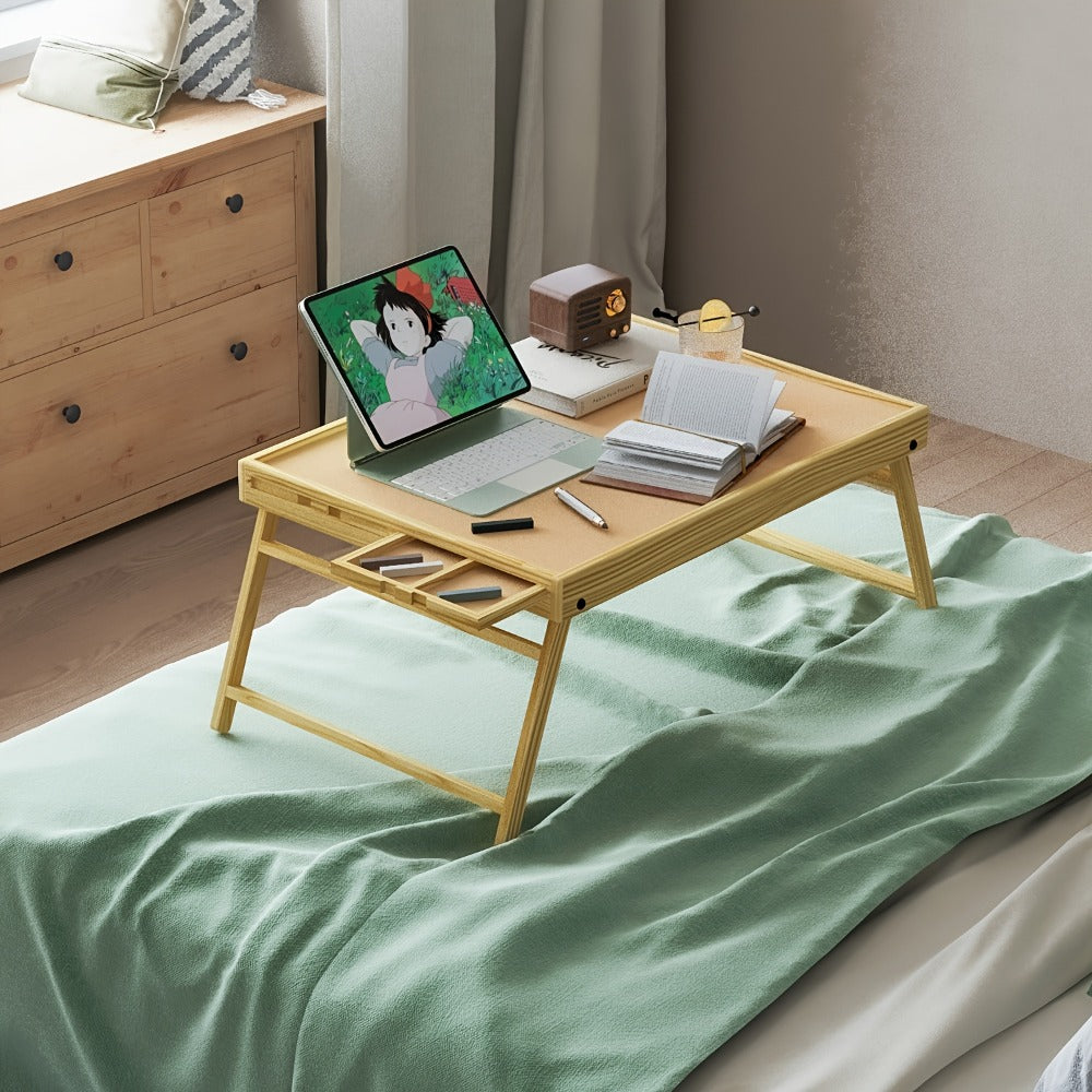 Jigsaw Puzzle Table with Folding Legs – 4 Drawers 16 Sorting Grids Portable Wooden Puzzle Board for 1000 Pieces