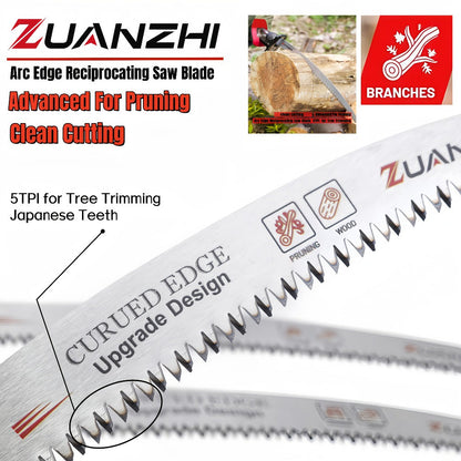Reciprocating Saw Blade Pruning Arc Edge 3 Pack 6TPI Japanese Teeth CR-V Ultra Hardened for Wood for an Everyday Personal Care Routine