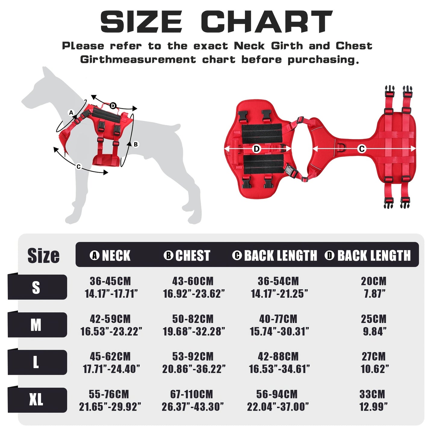 Escape Proof Dog Harness Soft Padded Full Body Vest – Reflective Adjustable No-Pull Harness with Lift Handle & Leash Clip for Large Dogs