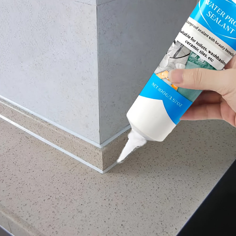 Tile Grout Sealant 100g Gap Filler for Kitchen Bathroom Sink Floor Odor Free Easy Handling for Home Cooking, Dining and Outdoor Meals
