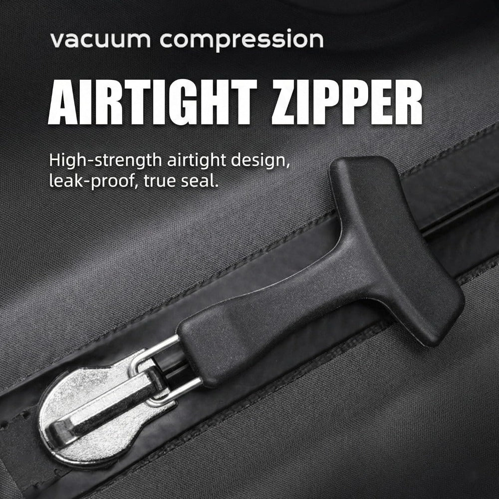 Vacuum Storage Bags with Electric Pump - Space Saving Travel Compression Bags for Luggage, Clothes & Bedding