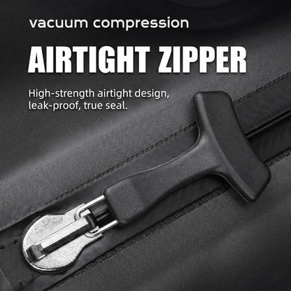 Vacuum Storage Bags with Electric Pump - Space Saving Travel Compression Bags for Luggage, Clothes & Bedding