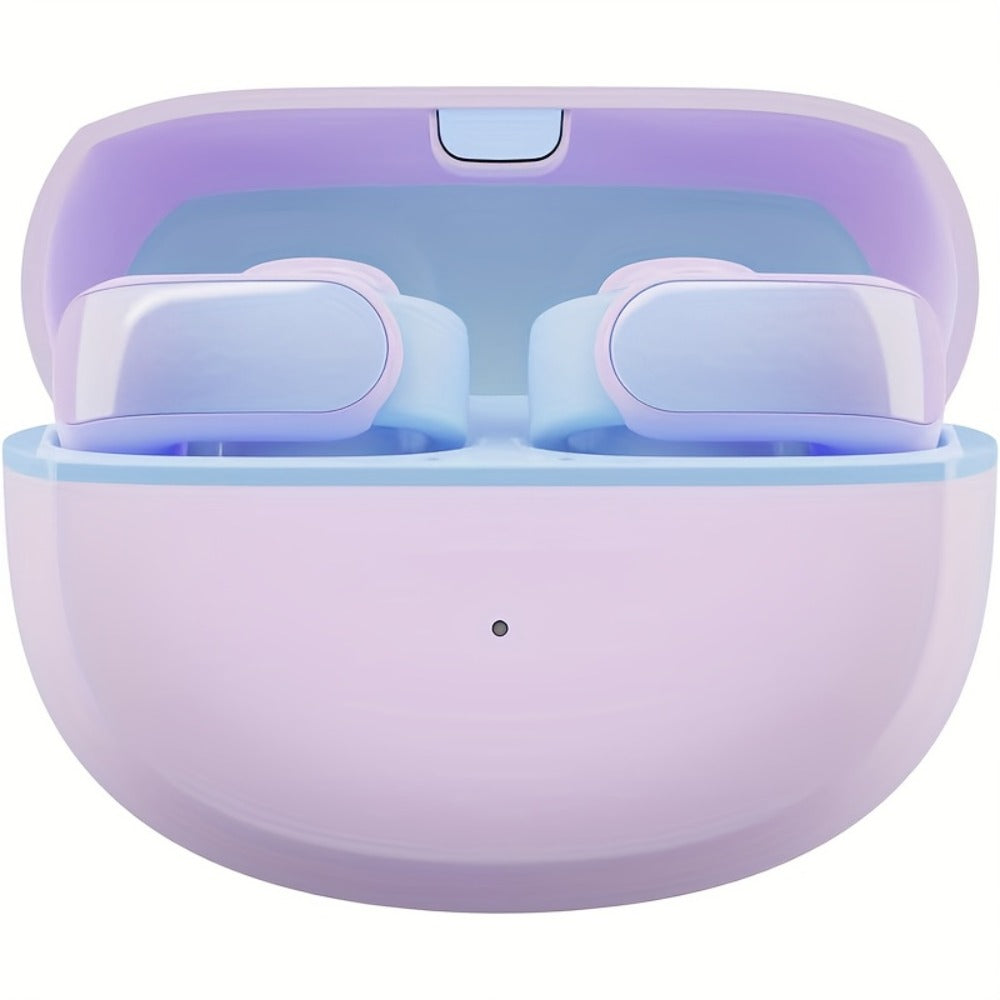 Open Audio Clip-On Earbuds Battery Situational Awareness True Wireless Bluetooth Immersive Sound Limited Edition Chilled Lilac Color