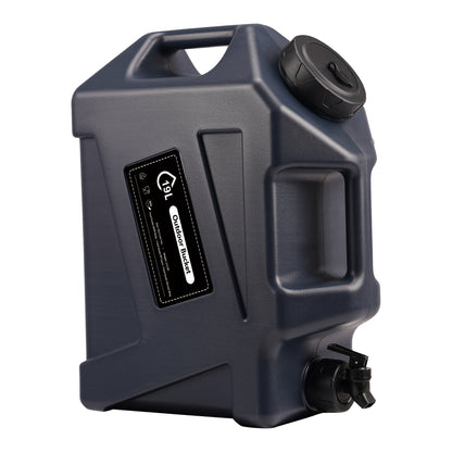Water Storage Container with Spigot 2 Handles BPA Free PVC Collapsible Water Jug for Camping Outdoor RV Hiking Emergency Survival Portable