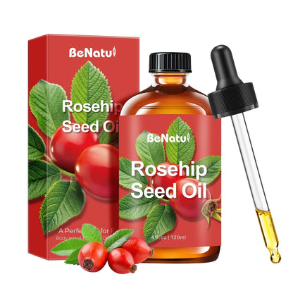 Carrier Oil & Essential Oil 4oz Argan Jojoba Rosehip Vitamin E Rosemary Lemongrass Vanilla for Bath Time, Home Spa and Personal Care