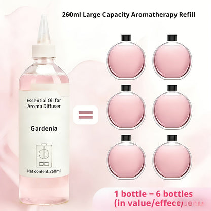 Aromatherapy Oil Refill 500ml Bottle with 10 Fragrance Options for Ultrasonic and Electric Diffusers