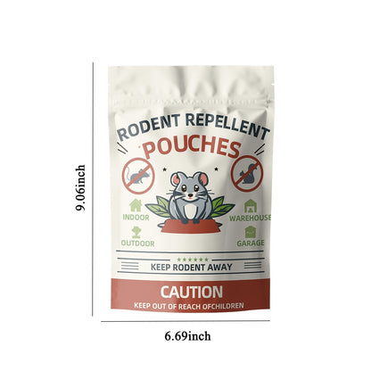 Mouse, Peppermint Pouches Car RV Garage Camper Indoor Outdoor for Garden, Patio and Yard Use