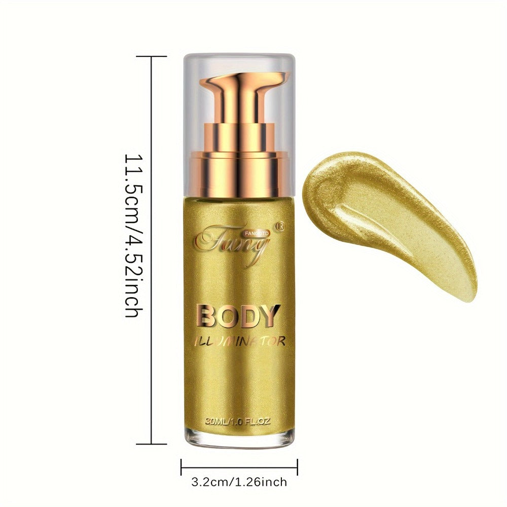 Liquid Luminizer Set of 2 Shimmer Highlighter for Face and Body Glow – All-in-One, for Makeup, Travel and Everyday Vanity Use