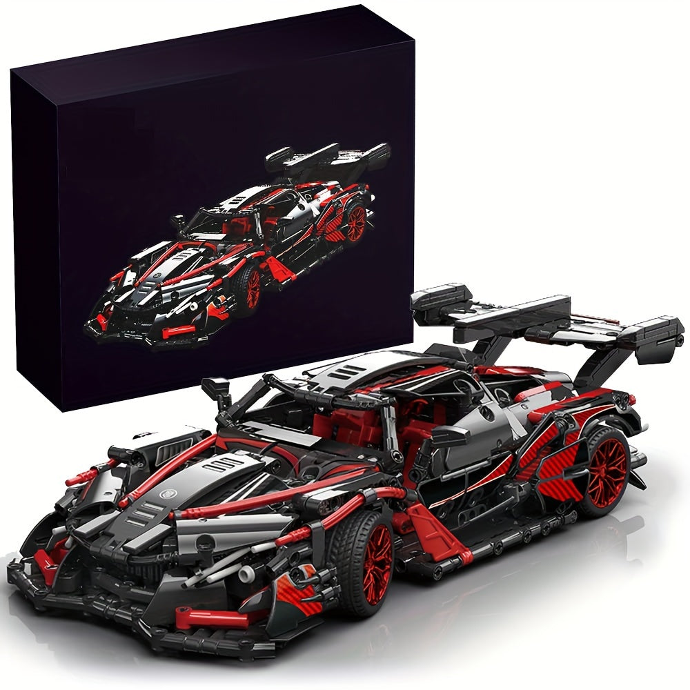 1391PCS Car Building Blocks Kit 1:14 Scale MY88301 – Challenging Adult Model Precision Vehicle Assembly, Desktop Display Ornament Collector
