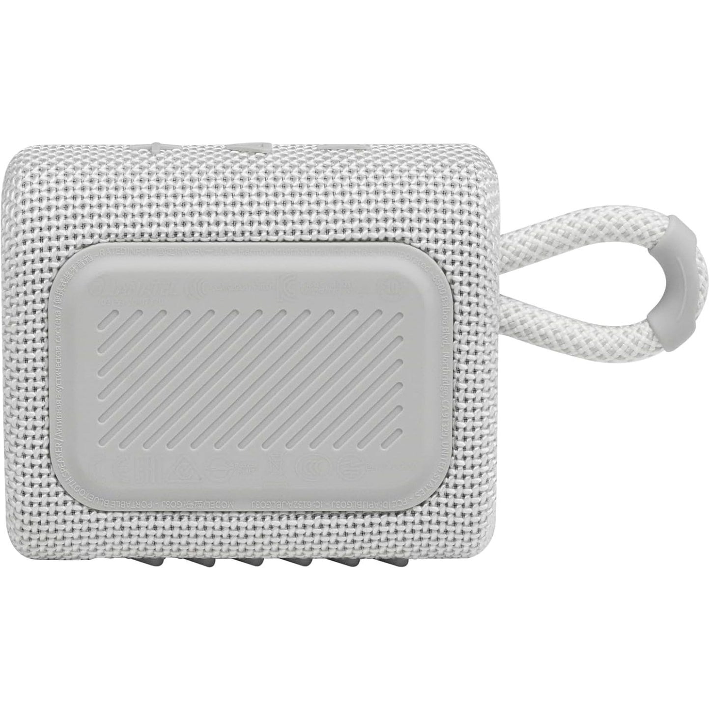 Bluetooth Speaker JBL Go 3 with IP67 Rating, USB-C Charging, Carry Loop, Five-Hour Runtime and Four Colors