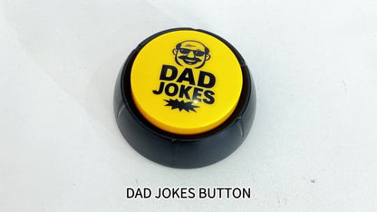 Dad Joke Button Funny Gag Gift for Men, Push Button for Hilarious Jokes, Perfect Father's Day Gift