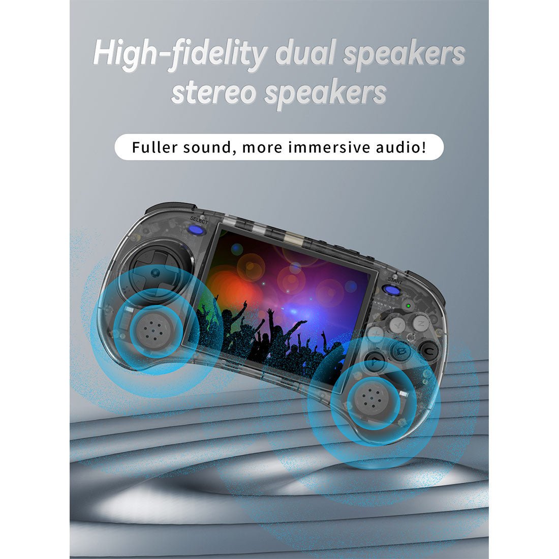Handheld Game Console Anbernic RG ARC-S with 4-Inch IPS OCA Full-Lamination, 640x480, 128GB Options, 3500mAh Battery, Linux, HDMI