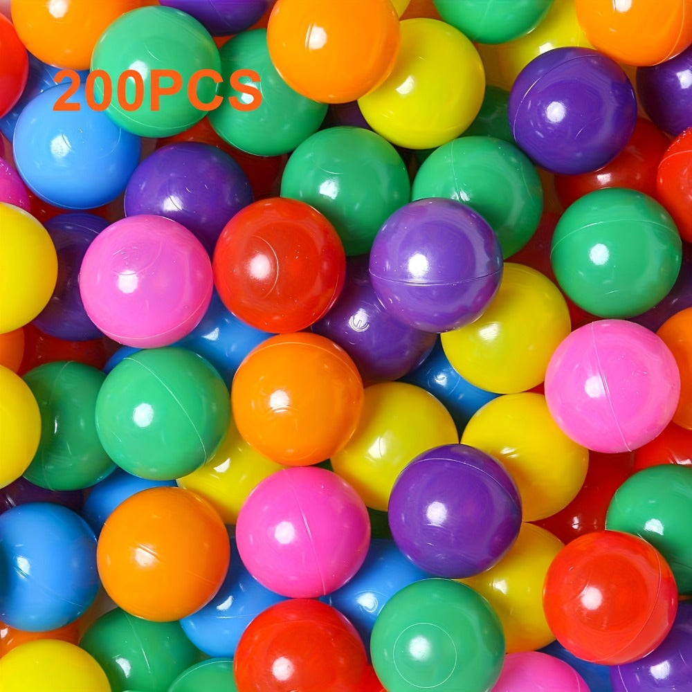 Ball Pit Balls 100/200 Pcs for Babies Toddlers PE Colorful Ocean Play Balls with the Listed Color, Size or Set Options for Everyday Use