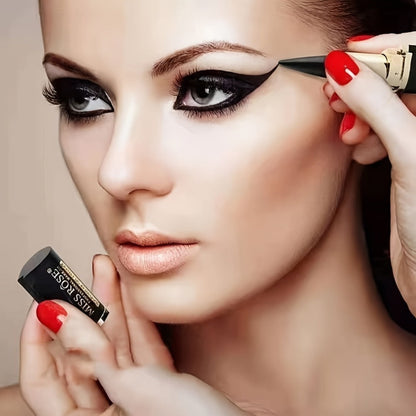 Creamy Gel Eyeliner Pencil Set 3pcs Black Waterproof Sweat-Resistant Smudge-Proof Matte Eye Liner