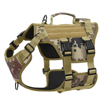 Full-Body Dog Vest Harness with Dual Top Handles in Six Colors and S, M, L or XL Sizes Pictured