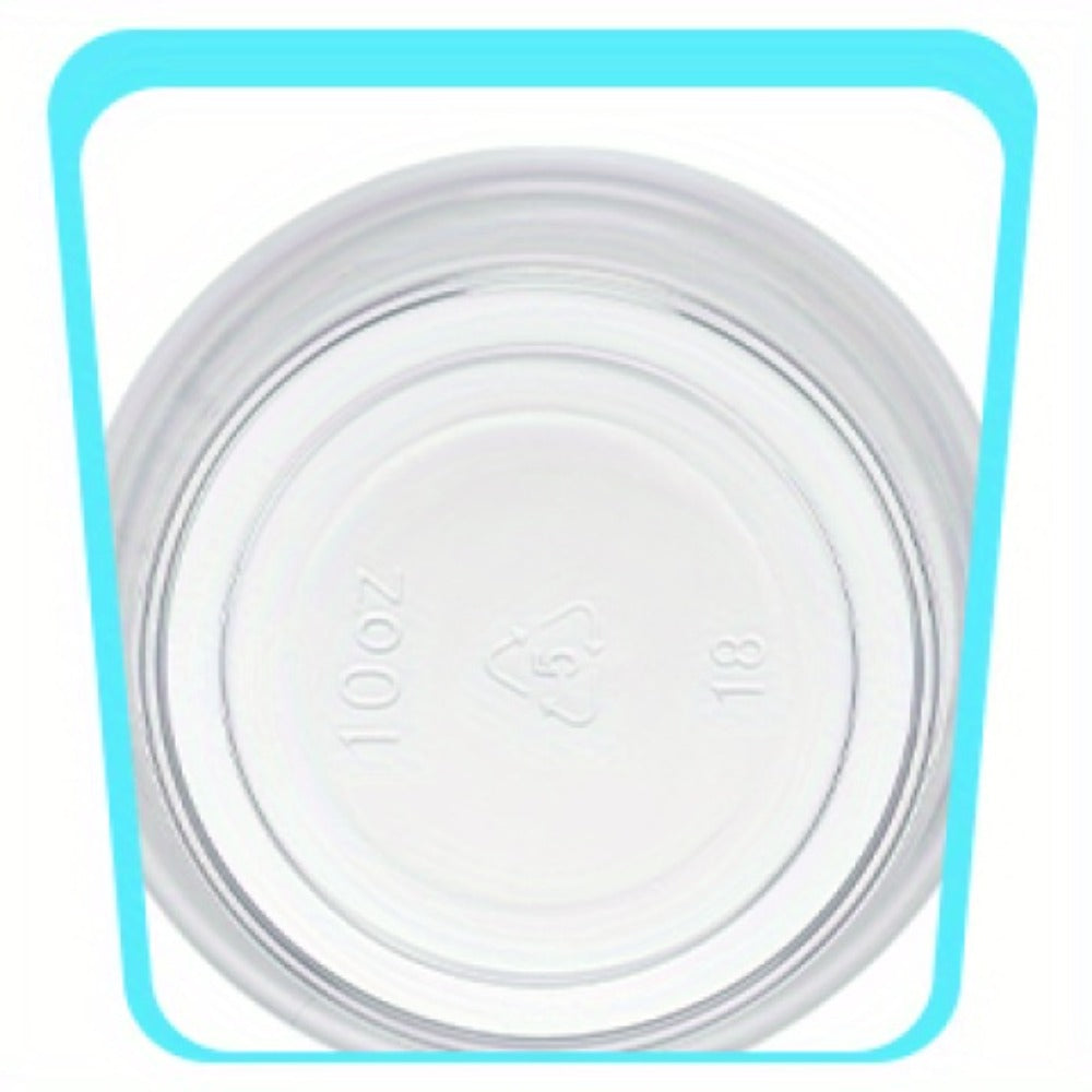 Plastic Measuring Cups with Wooden Sticks 100 Sets Clear Graduated Mixing Cups oz/ml/cc for Resin