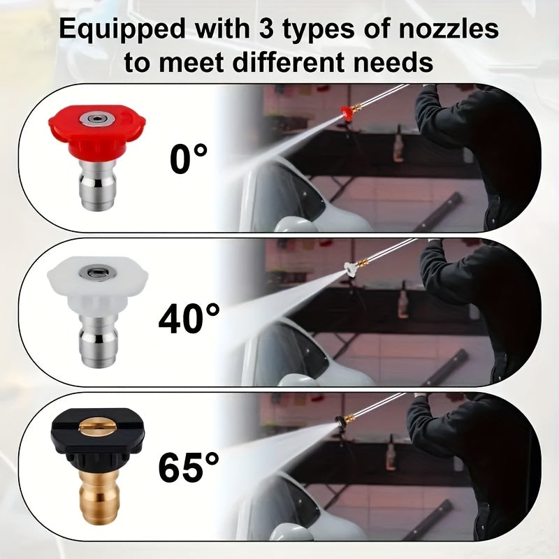 Pressure Washer Wand, Garden Hose Car Patio Yard Cleaning Nozzles for Garden, Lawn and Yard Watering