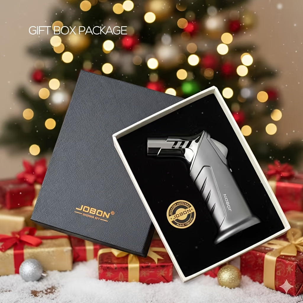 Butane Torch Lighter Gift Set 2500°F, Refillable with Safety Lock & Adjustable Flame for Home Cooking, Dining and Outdoor Meals