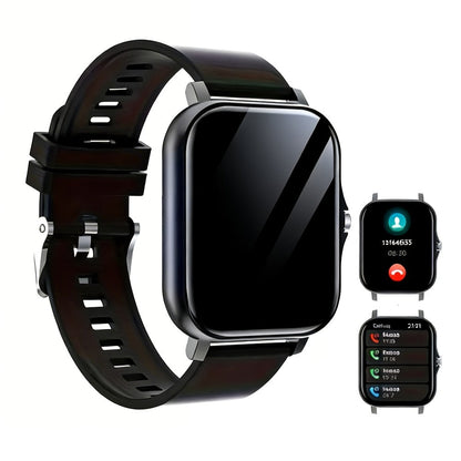 Smartwatch Large Screen with Bluetooth Calling, Unisex Bluetooth, Message Reminder, Multiple Sport Modes, Heart Rate and Sleep Readouts