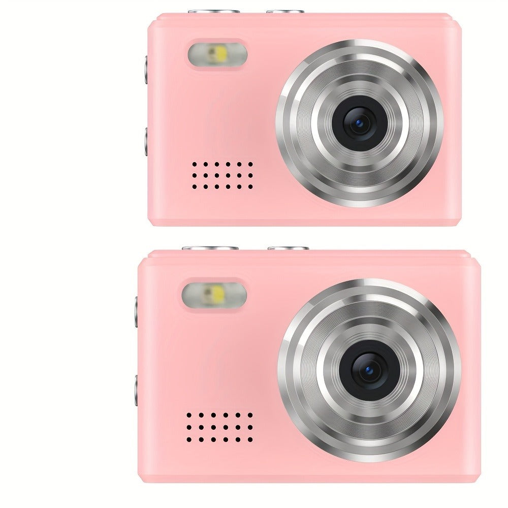Keychain Mini Digital Camera 16X Zoom Autofocus & Shock-Proof, 2.8-Inch Screen Point-and-Shoot Cam for Travel & Vlog
