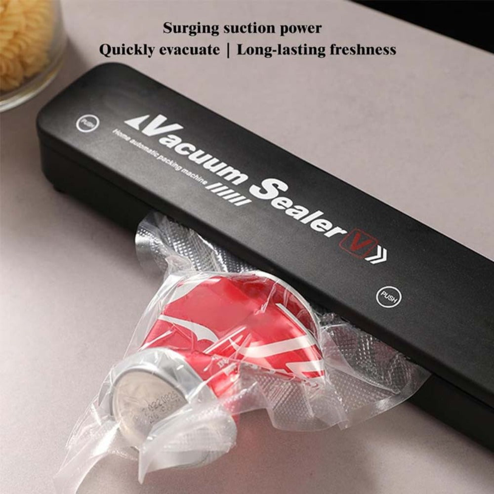Food Vacuum Sealer Machine 1850W, Vacuum Sealer with 50 Vacuum Bags for Entryways, Bedrooms and Living Spaces