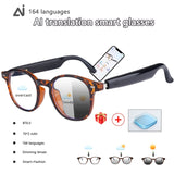 UF03 Camellia Translation Glasses + Self-Tinting Lenses