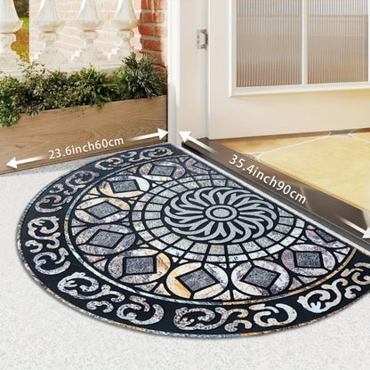 Outdoor Door Mat Welcome Mat for Front Door Entrance Patio Porch, Durable Low-Profile Rug, Multiple Colors & Sizes