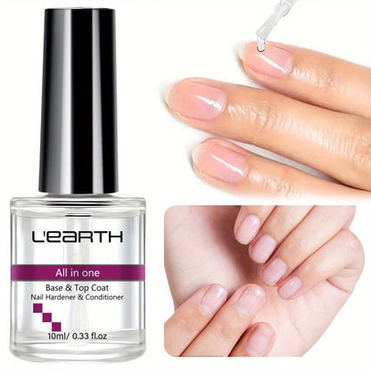 Nail Fortifier & Hardener 10ml Protective Strengthening Agent for Weak Damaged Brittle Nails – Makes Nails Stronger Tougher & Resilient