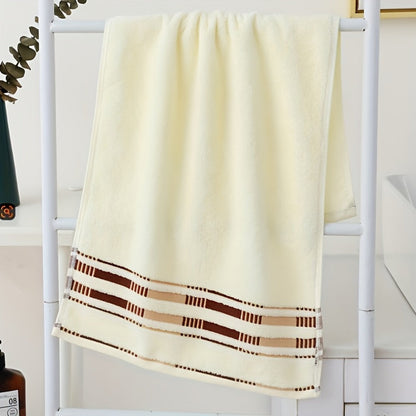 Towel Set 4-Pack Pure Cotton Face Towels in Camel, Beige Yellow or Mixed Colors for Home and Spa