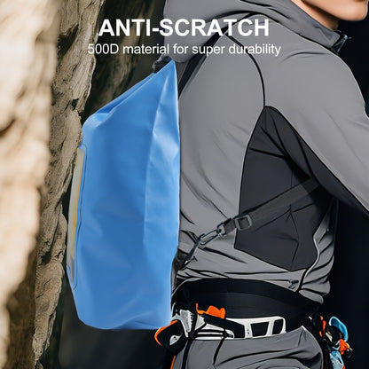 Dry Bag Backpack with Touchscreen Phone Window & Roll Top Closure, Dry Storage Bag for Men Women