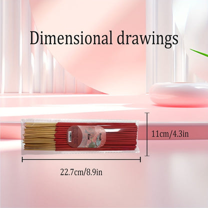 Incense Sticks 200pcs Aromatherapy Incense Set 4 Scents for Meditation Yoga Purification Home for Entryways, Bedrooms and Living Spaces