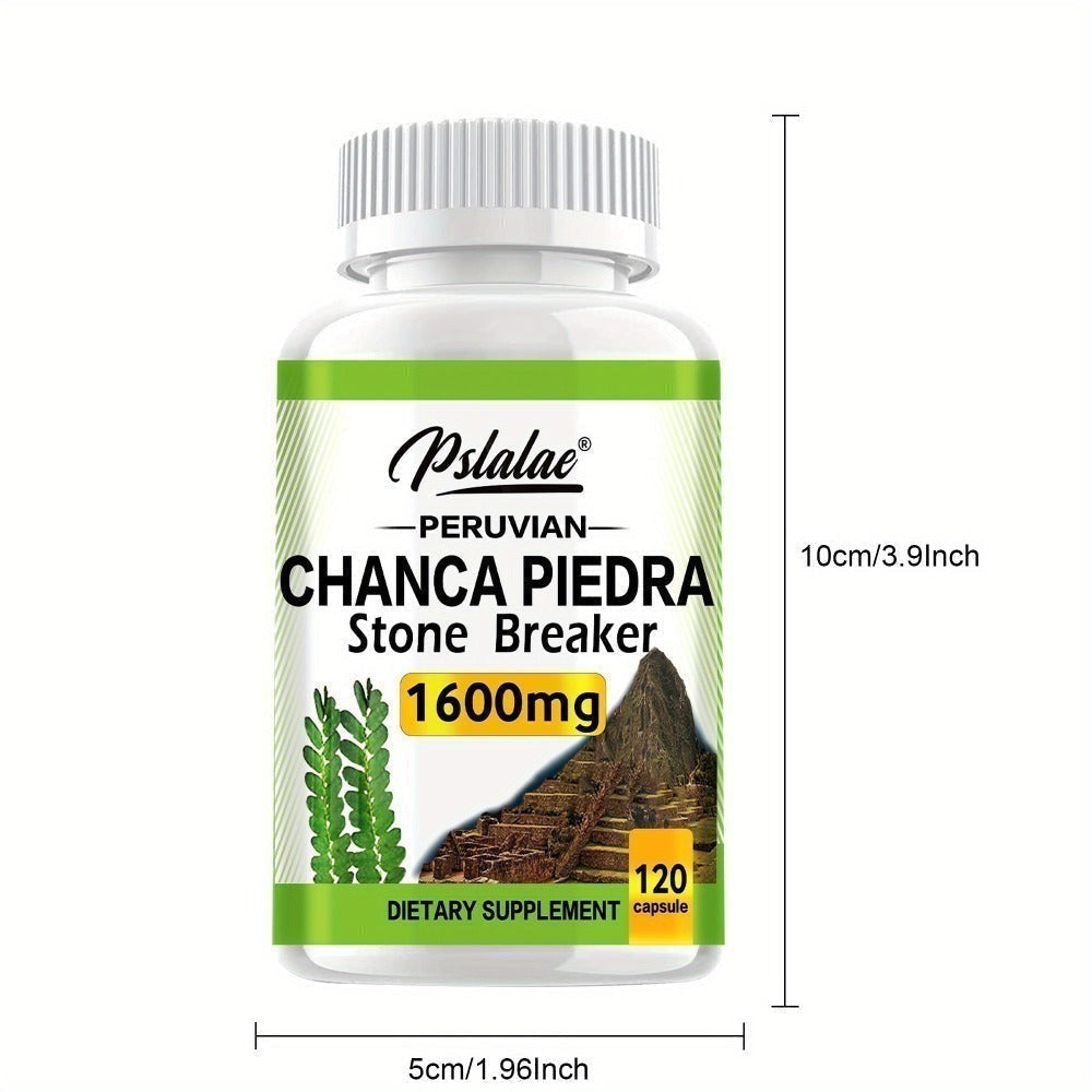 Chanca Piedra Capsules for Liver & Kidney Health, 120 Capsules Natural Urinary Tract Support Supplement