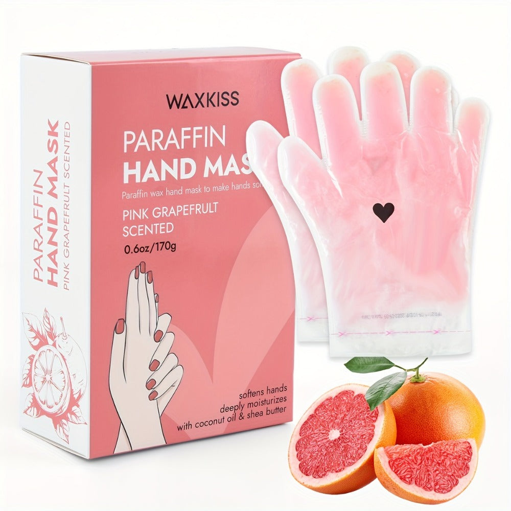 Paraffin Wax Hand & Foot Mask Deep Moisturizing Beauty Treatment – Smooth Soft Skin, Pink Grapefruit & Lavender Scents