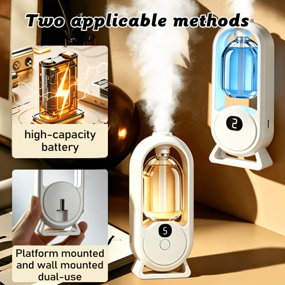 Aromatherapy Diffuser with Essential Oils 2-in-1 Humidifier - Hotel Scent Home Fragrance Machine with Natural French Essential Oils