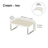 Cream short leg style